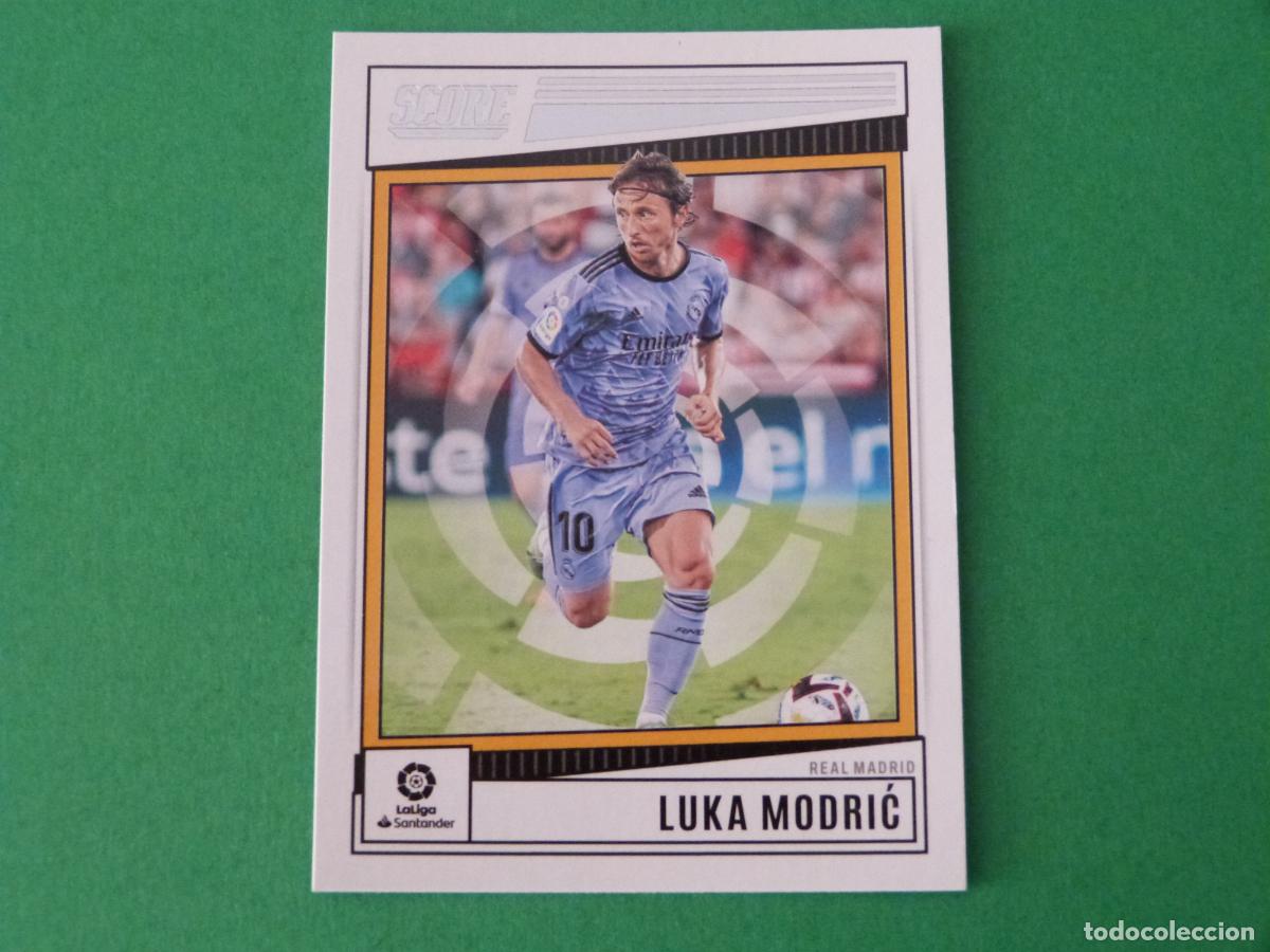 Cromos de f&uacute;tbol: TRADING CARD FUTBOL LUKA MODRIC REAL MADRID N&ordm; 148 LIGA SCORE 2022-2023/22-23 PANINI