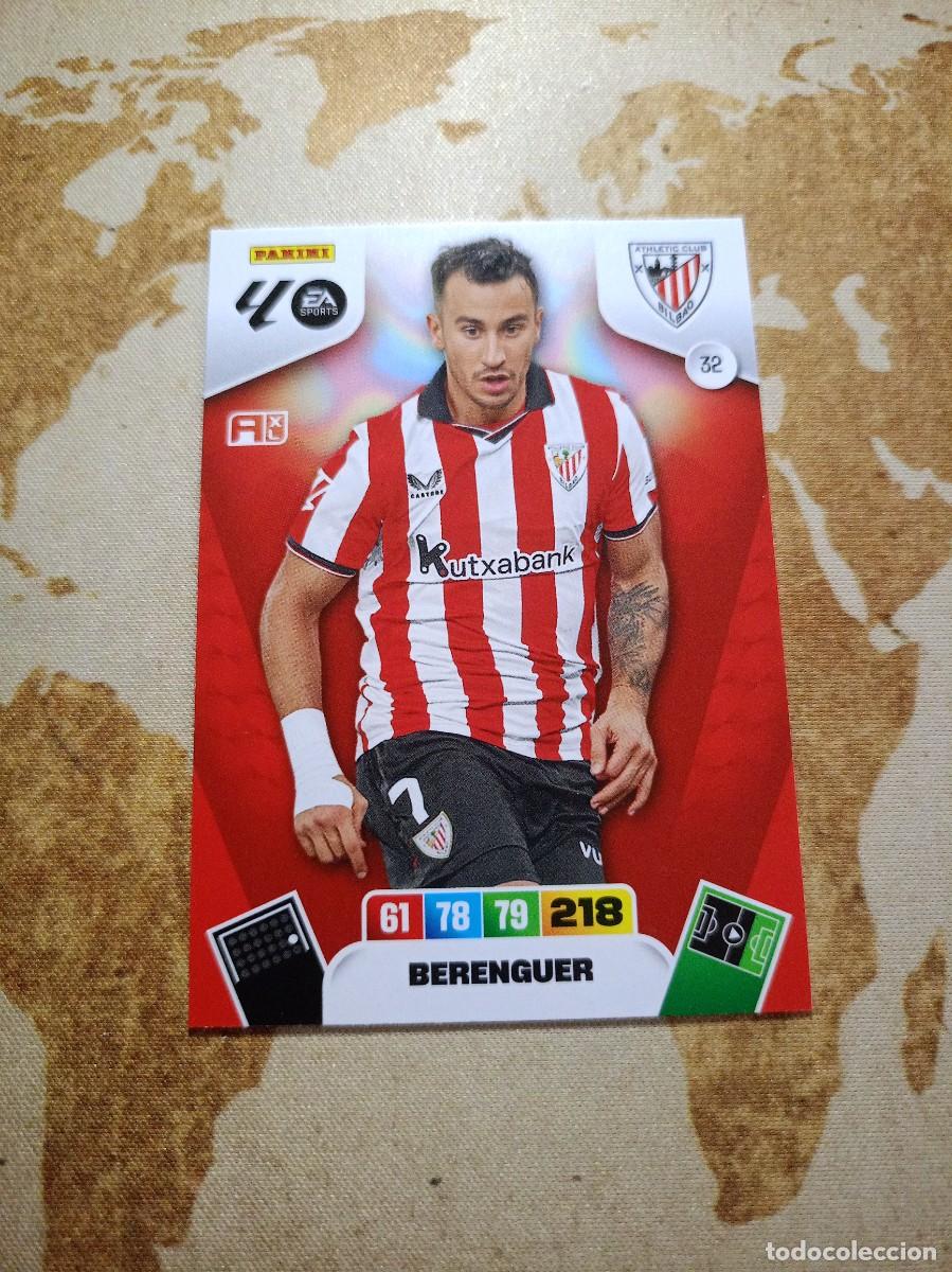 Cromos de f&uacute;tbol: Athletic 32 BERENGUER Adrenalyn 2025-26