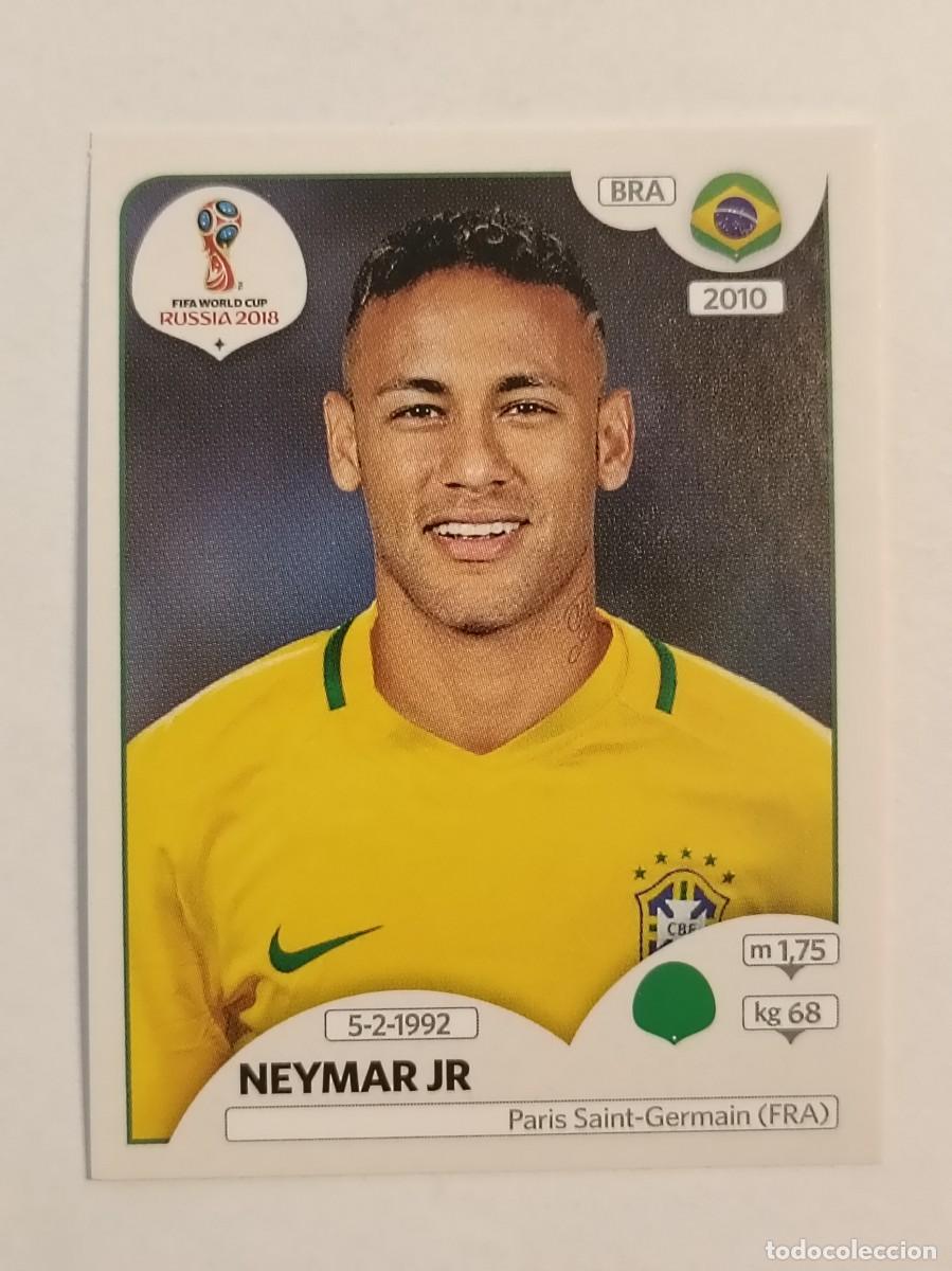 Cartes &agrave; collectionner de Football: #359 NEYMAR JR. (BRASIL) MUNDIA RUSIA 2018 PANINI VERSION ROSA