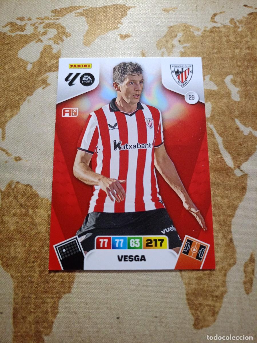 Cromos de f&uacute;tbol: Athletic 29 VESGA Adrenalyn 2025-26