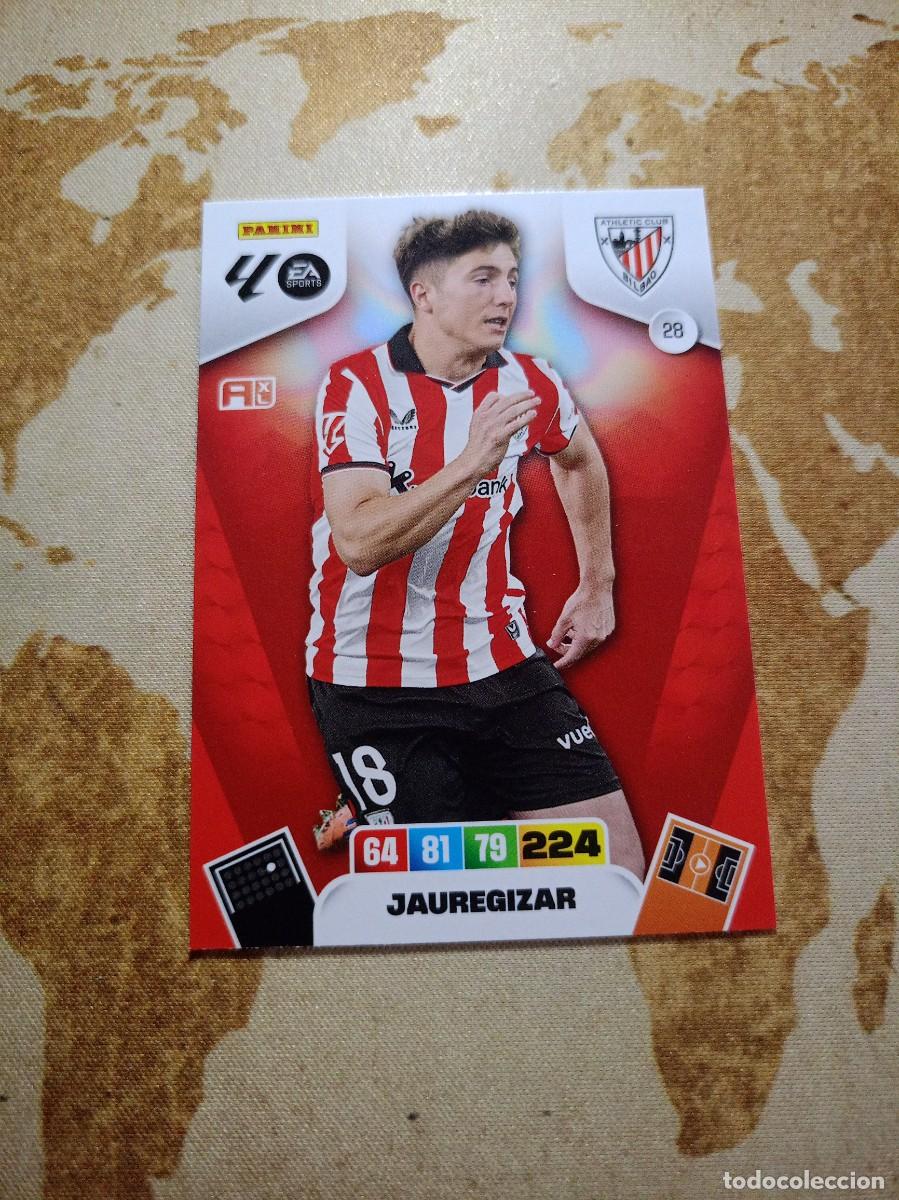 Cromos de f&uacute;tbol: Athletic 28 J&Aacute;UREGUIZAR Adrenalyn 2025-26