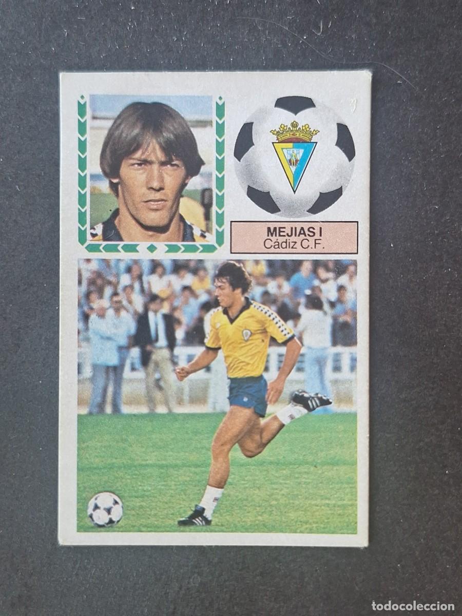 Cromos de f&uacute;tbol: L5 MEJIAS I CADIZ C. F. LIGA ESTE 1983 1984 83 84 DESPEGADO RECUPERADO