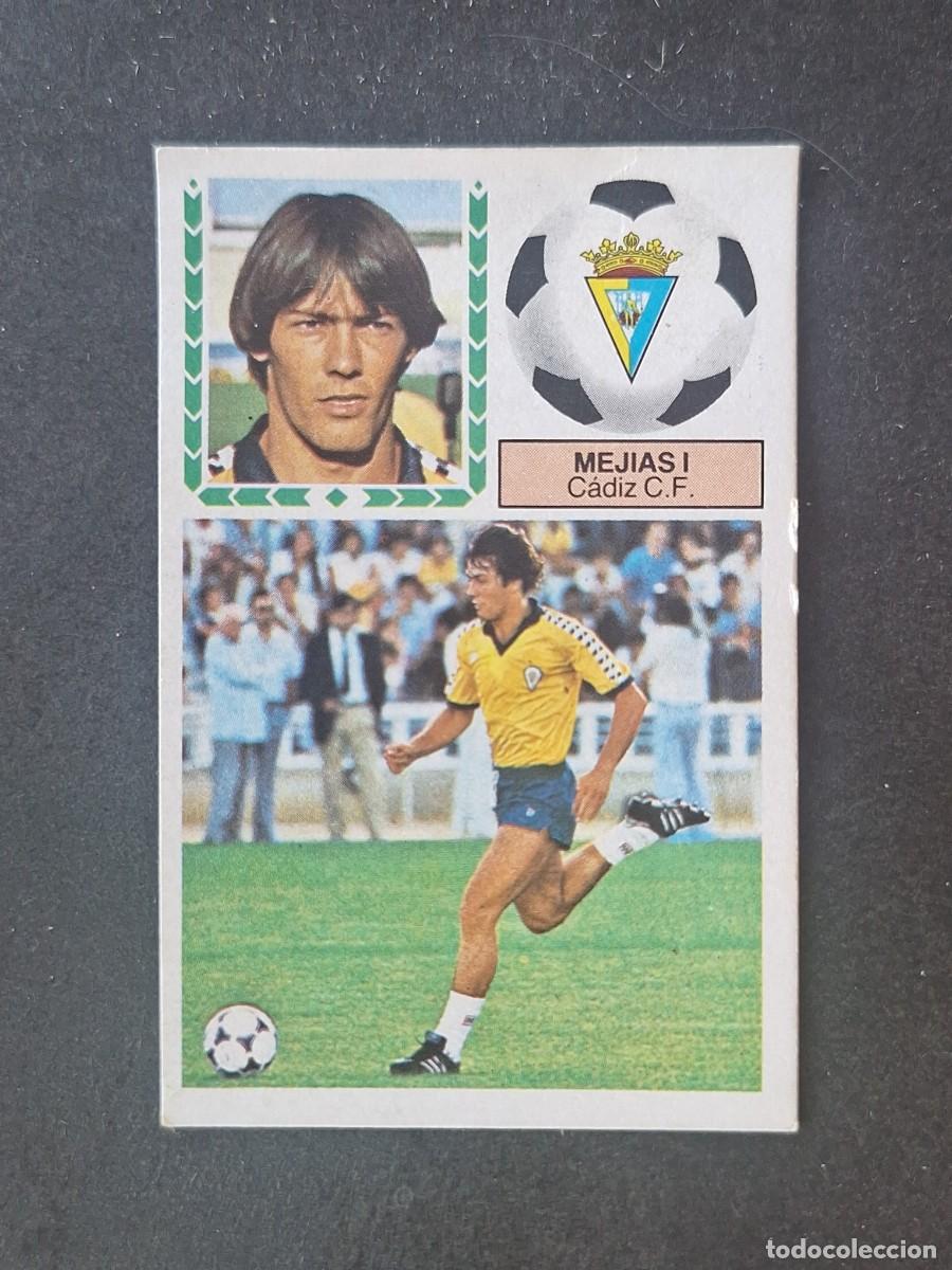 Cromos de f&uacute;tbol: L5 MEJIAS I CADIZ C. F. LIGA ESTE 1983 1984 83 84 DESPEGADO RECUPERADO
