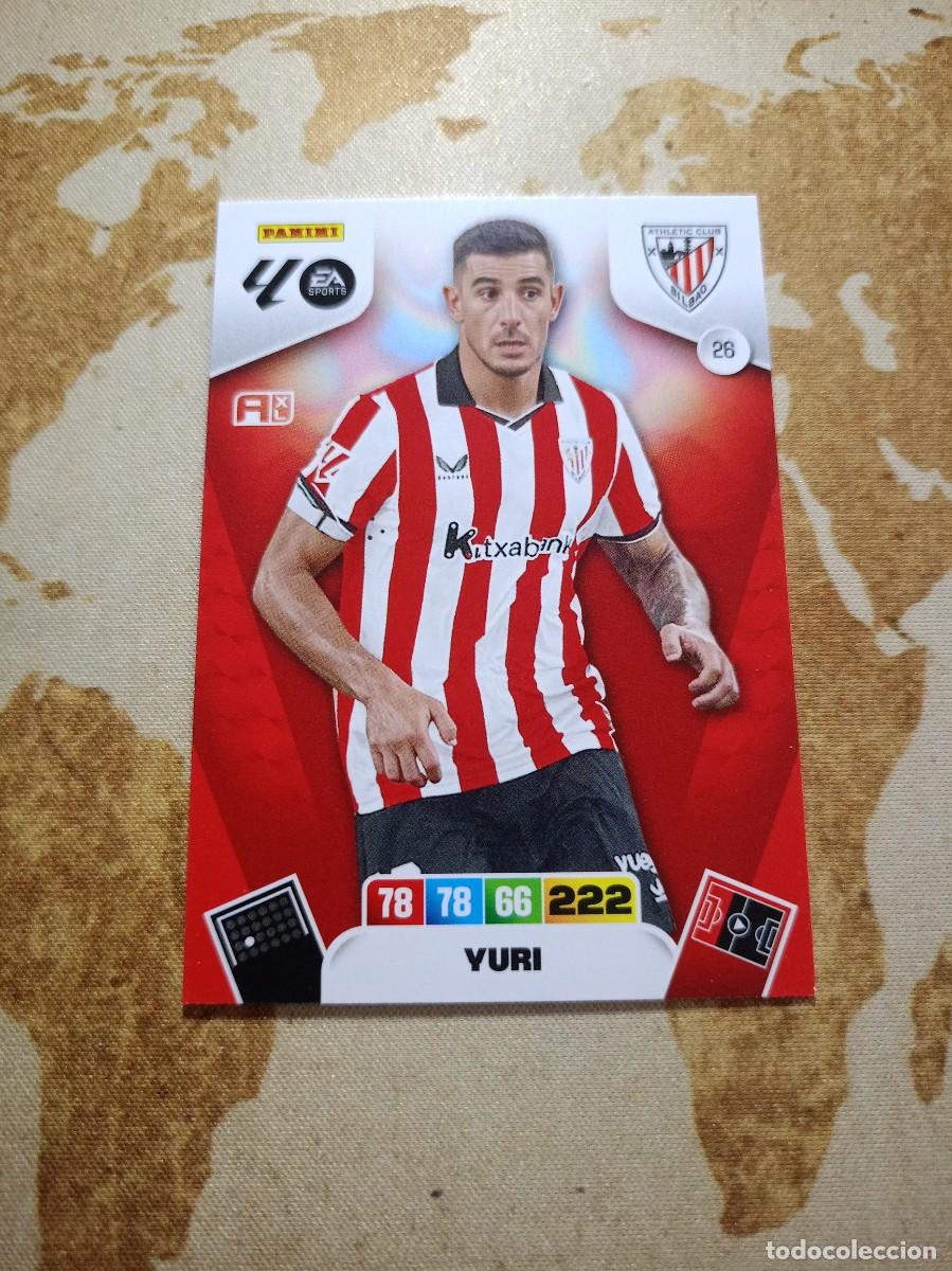 Cromos de f&uacute;tbol: Athletic 26 YURI Adrenalyn 2025-26
