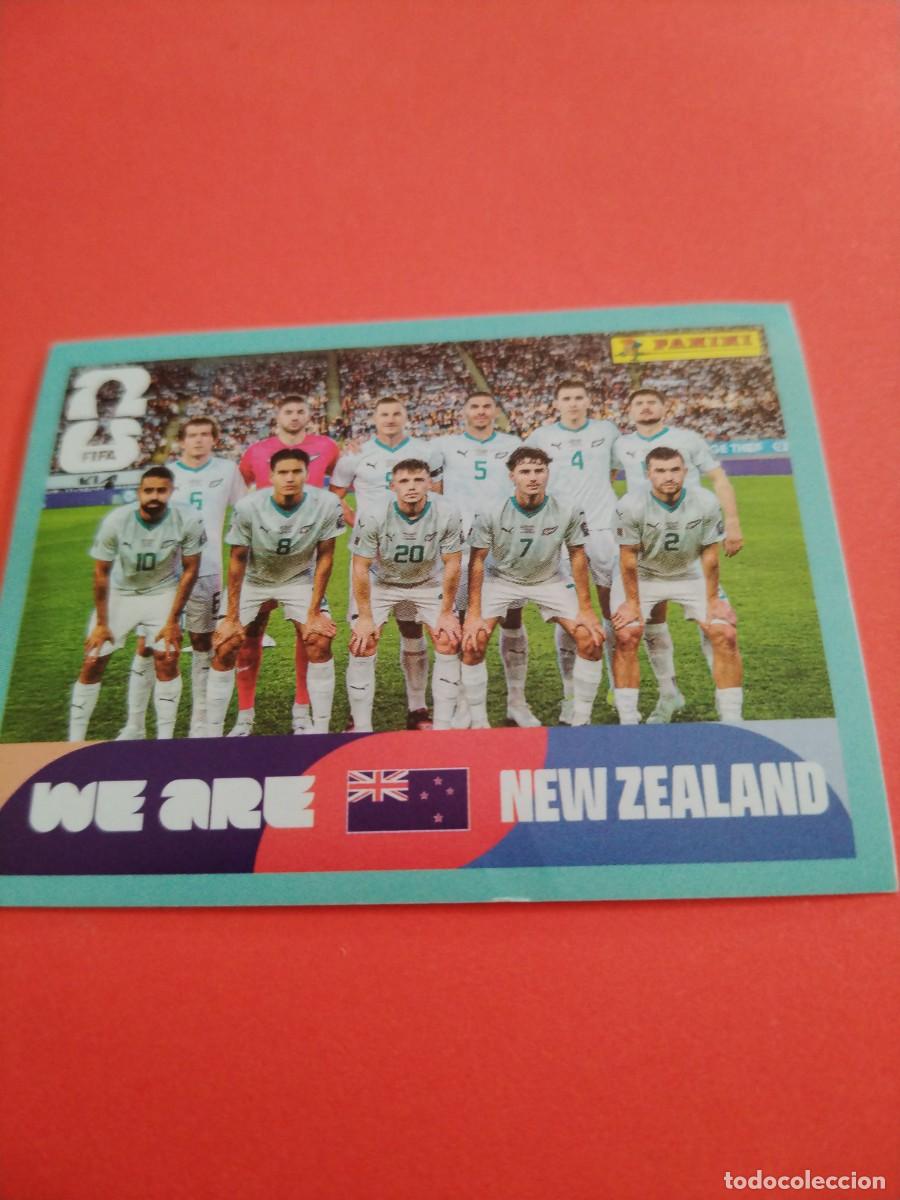 Cromos de f&uacute;tbol: CROMO MUNDIAL 2026 - NUEVA ZELANDA NZL 13