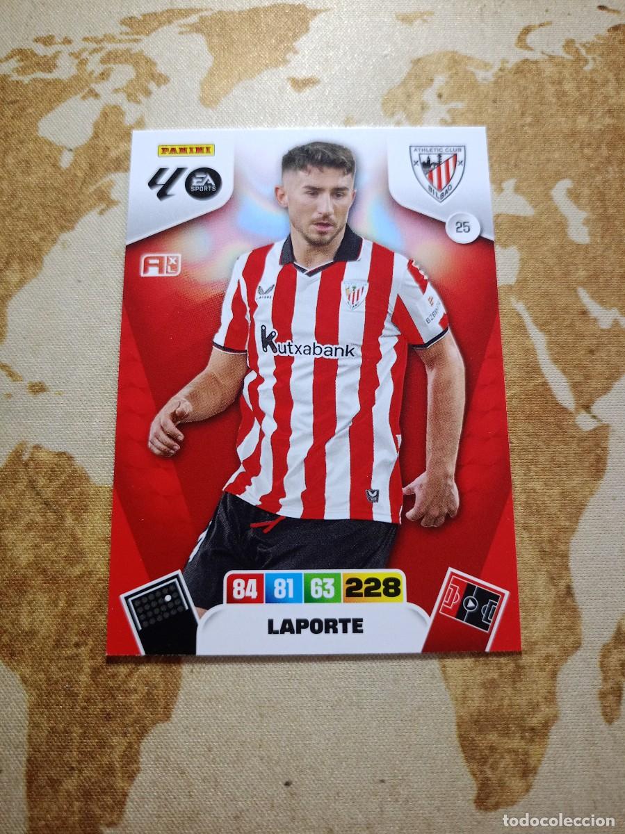 Cromos de f&uacute;tbol: Athletic 25 LAPORTE Adrenalyn 2025-26