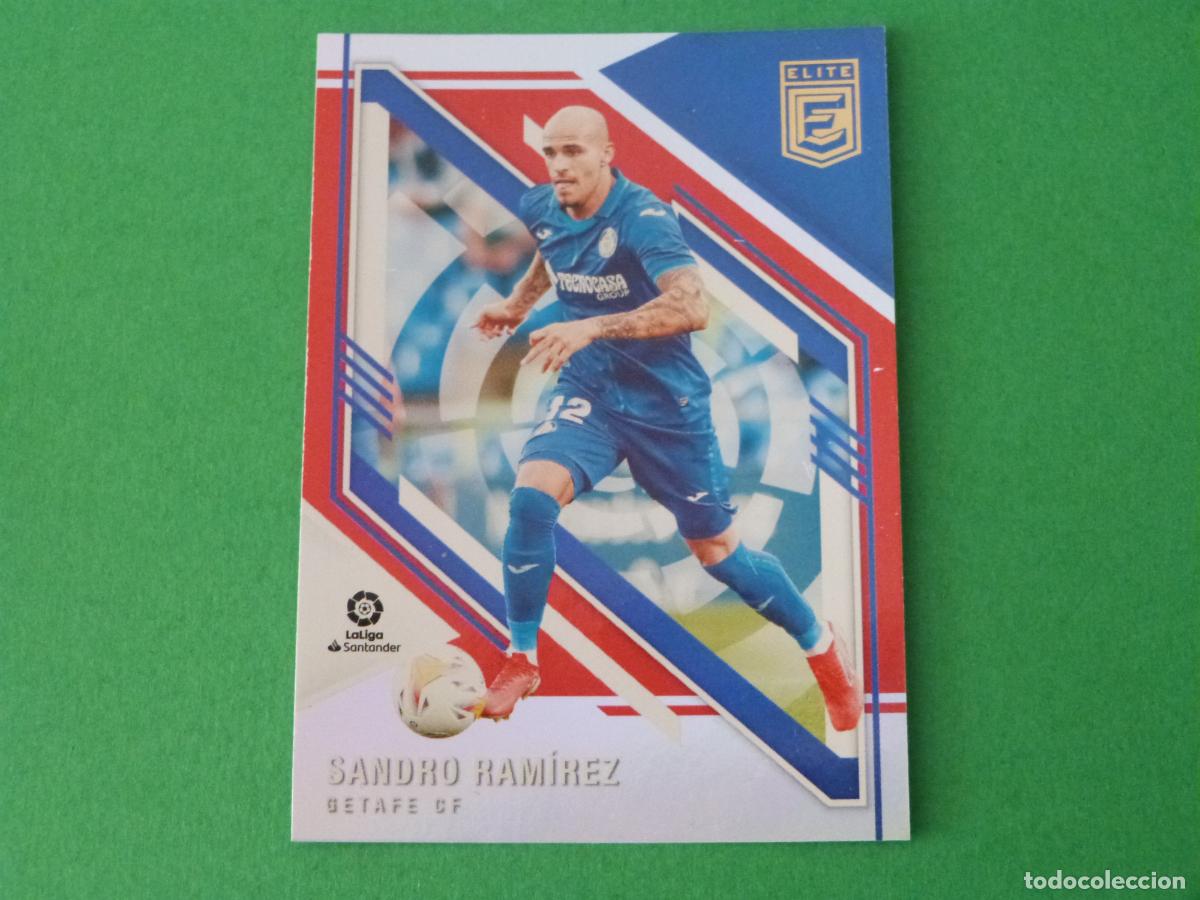 Cromos de f&uacute;tbol: TRADING CARD FUTBOL SANDRO RAMIREZ GETAFE C.F. RED N&ordm; 69 LIGA DONRUSS ELITE 2021-2022/21-22 PANINI