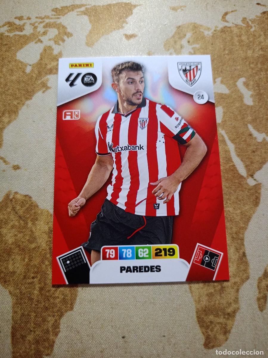 Cromos de f&uacute;tbol: Athletic 24 PAREDES Adrenalyn 2025-26