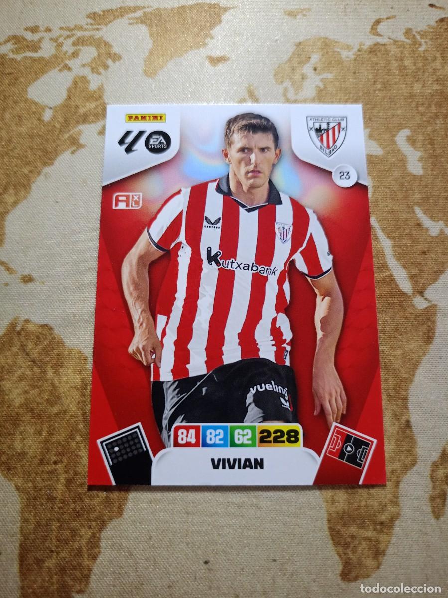 Cromos de f&uacute;tbol: Athletic 23 VIVIAN Adrenalyn 2025-26