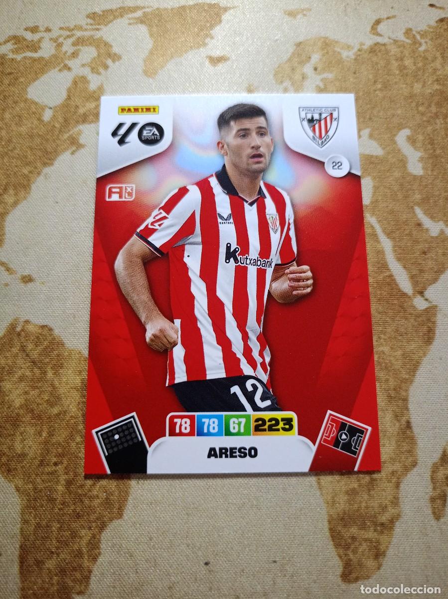 Cromos de f&uacute;tbol: Athletic 22 ARESO Adrenalyn 2025-26