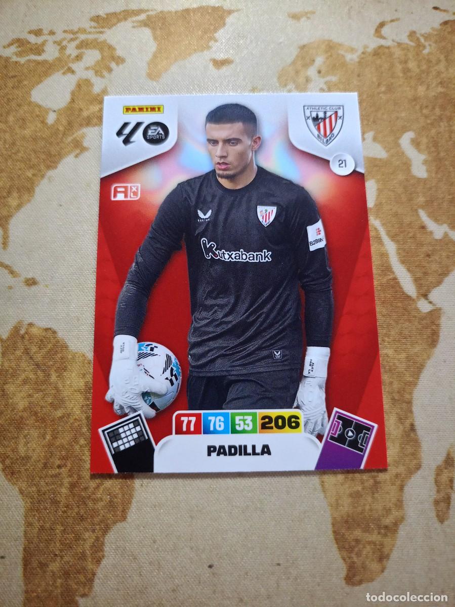 Cromos de f&uacute;tbol: Athletic 21 PADILLA Adrenalyn 2025-26