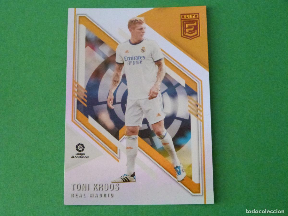 Cromos de f&uacute;tbol: TRADING CARD FUTBOL TONI KROOS REAL MADRID C.F. N&ordm; 138 LIGA DONRUSS ELITE 2021-2022/21-22 PANINI