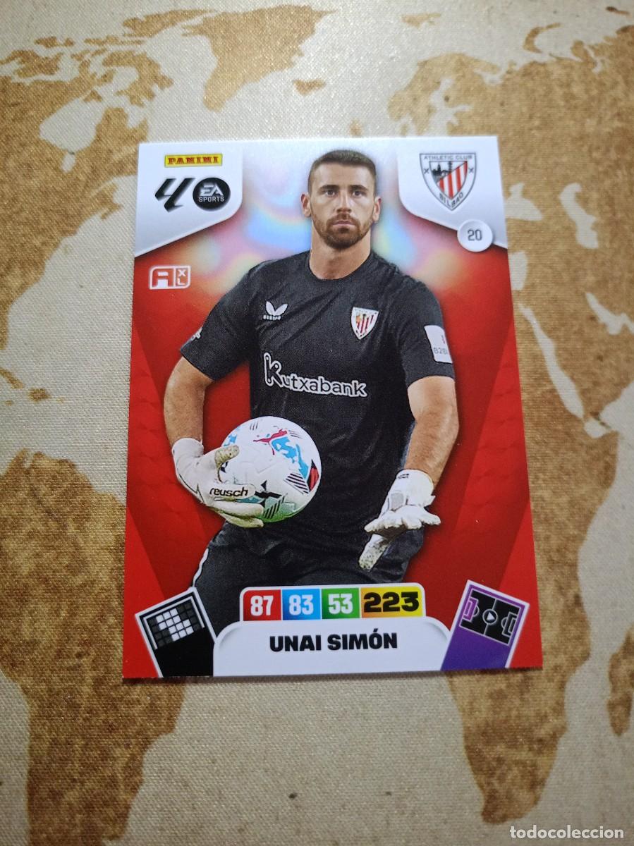 Cromos de f&uacute;tbol: Athletic 20 UNAI SIM&Oacute;N Adrenalyn 2025-26