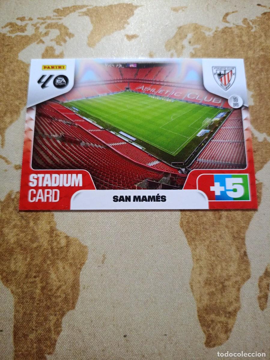 Cromos de f&uacute;tbol: Athletic 19 bis ESTADIO SAN MAM&Eacute;S Adrenalyn 2025-26