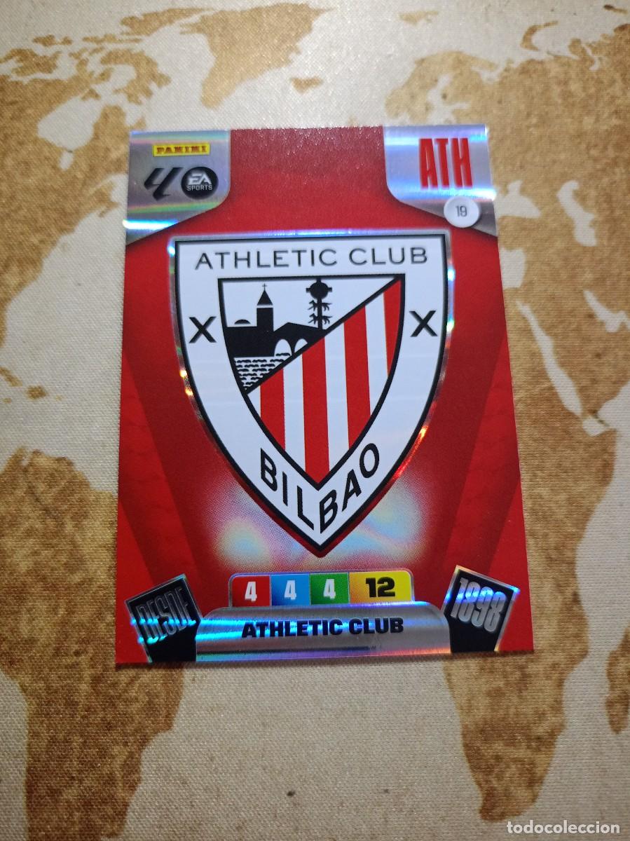Cromos de f&uacute;tbol: Athletic 19 ESCUDO Adrenalyn 2025-26