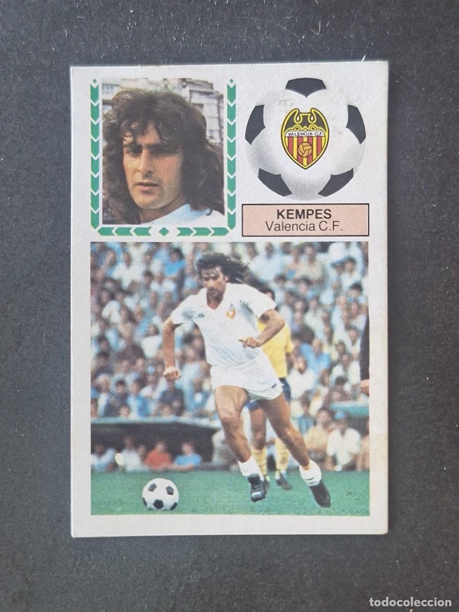 Cromos de f&uacute;tbol: L5 KEMPES VALENCIA C. F. LIGA ESTE 1983 1984 83 84 DESPEGADO RECUPERADO