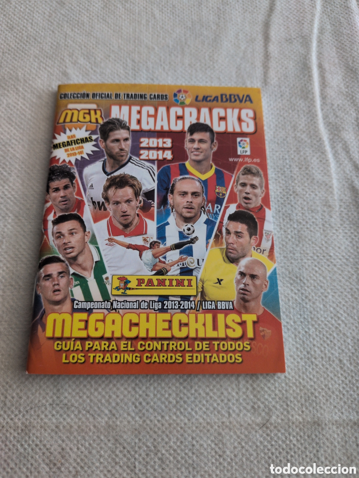 Fu&szlig;ball-Sticker: MEGACHECKLIST PANINI ALBUM MEGACRACKS 2013 2014 ,LIBRITO LISTA INDICE CROMOS FUTBOL