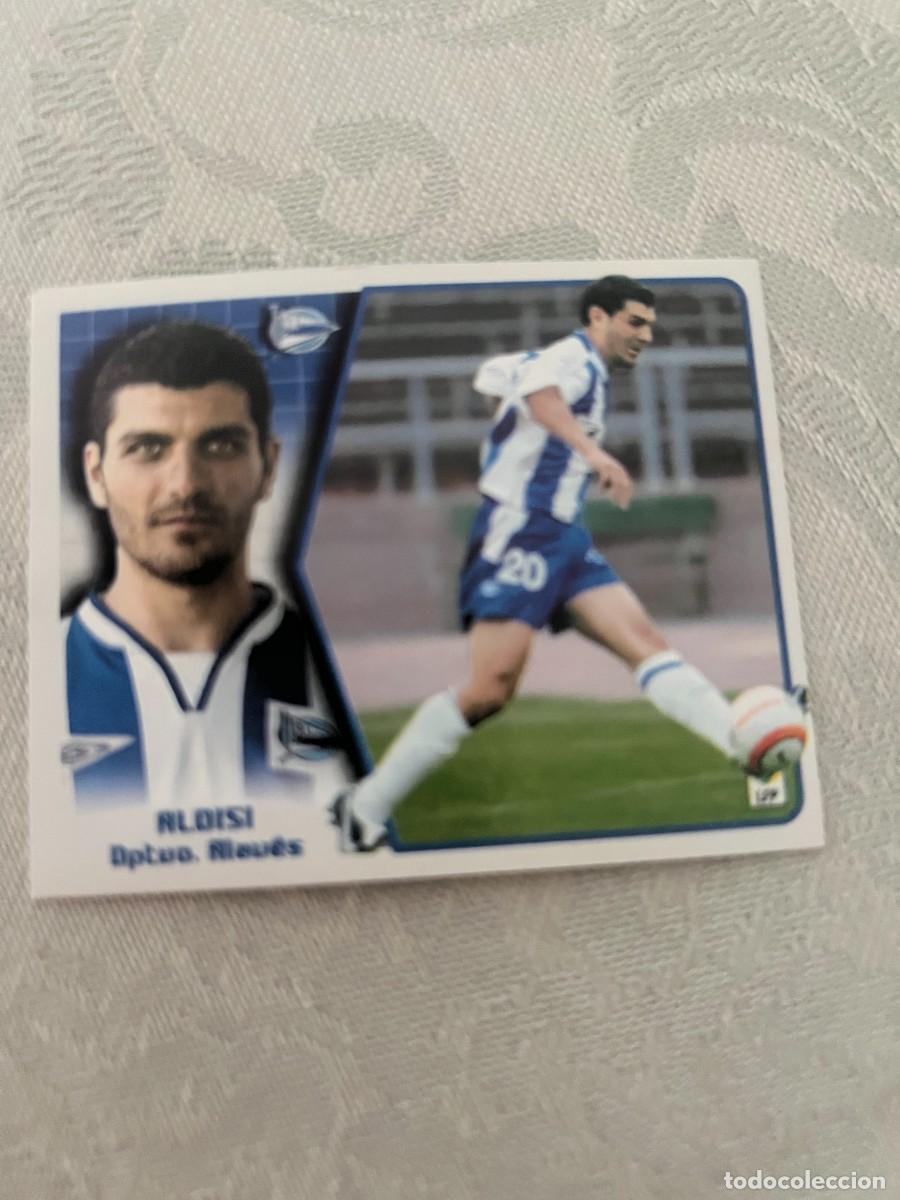 Cromos de f&uacute;tbol: ALOISI ALAVES FICHAJE 18 SIN PEGAR LIGA ESTE 2005/06