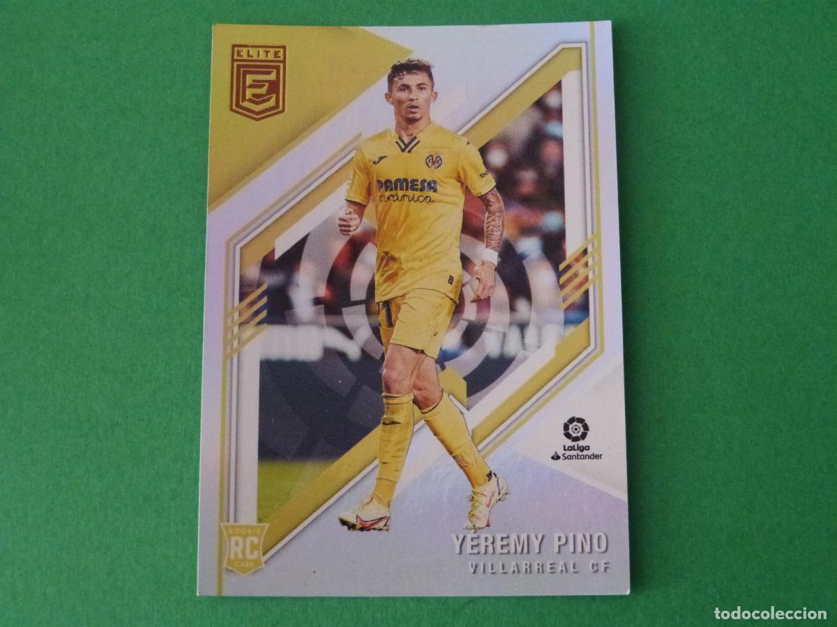 Cromos de f&uacute;tbol: TRADING CARD FUTBOL YEREMY PINO VILLARREAL C.F. ROOKIE N&ordm; 200 LIGA DONRUSS ELITE 2021-2022/21-22