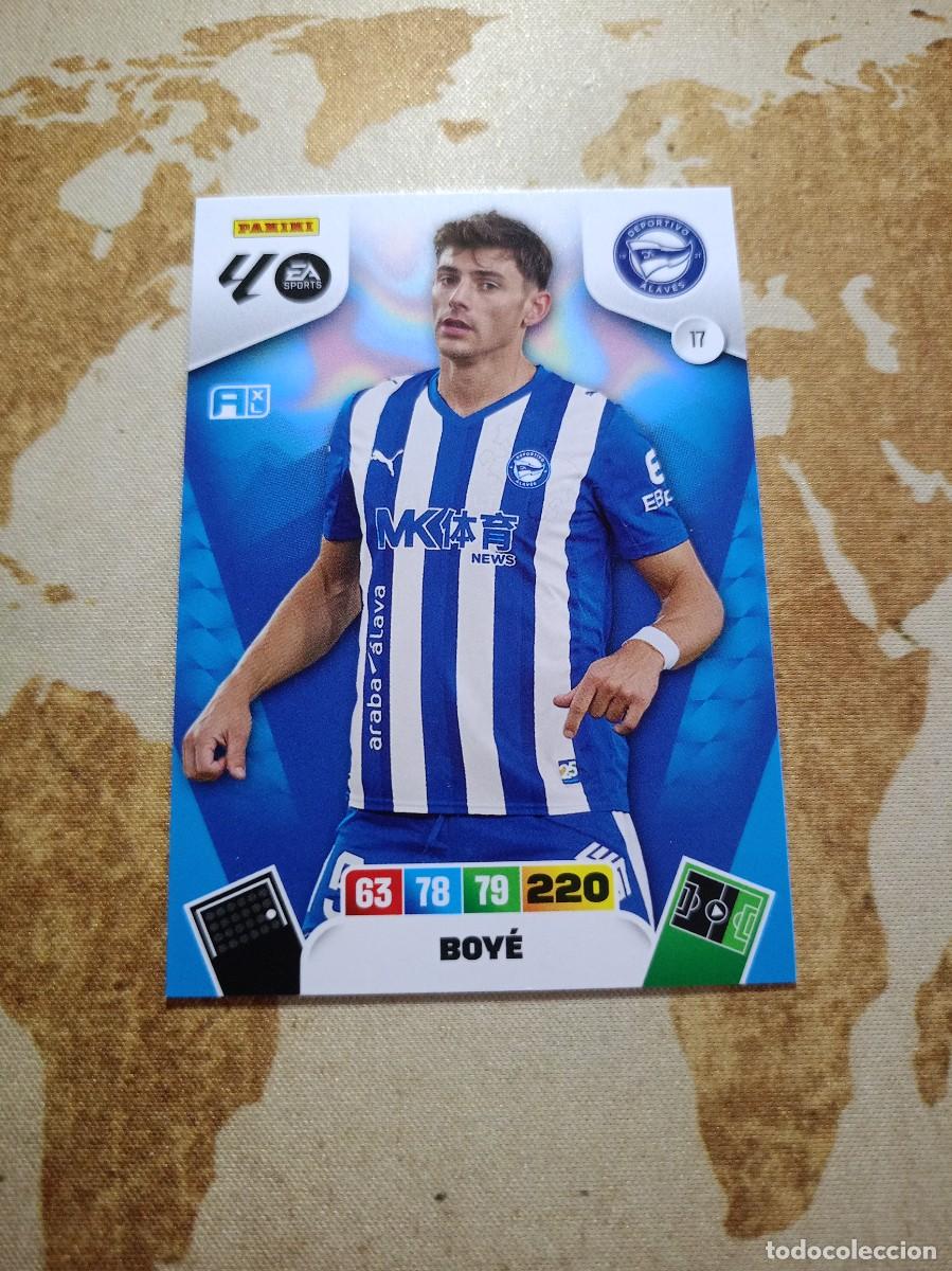 Cromos de f&uacute;tbol: Alav&eacute;s 17 BOY&Eacute; Adrenalyn 2025-26