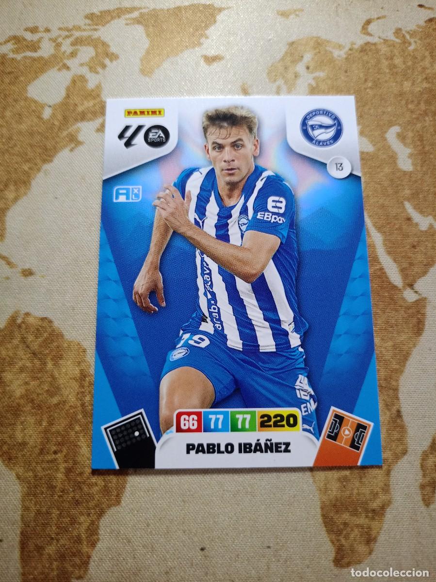 Fu&szlig;ball-Sticker: Alav&eacute;s 13 PABLO IB&Aacute;&Ntilde;EZ Adrenalyn 2025-26