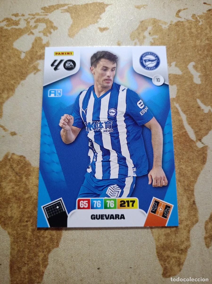 Cromos de f&uacute;tbol: Alav&eacute;s 10 GUEVARA Adrenalyn 2025-26