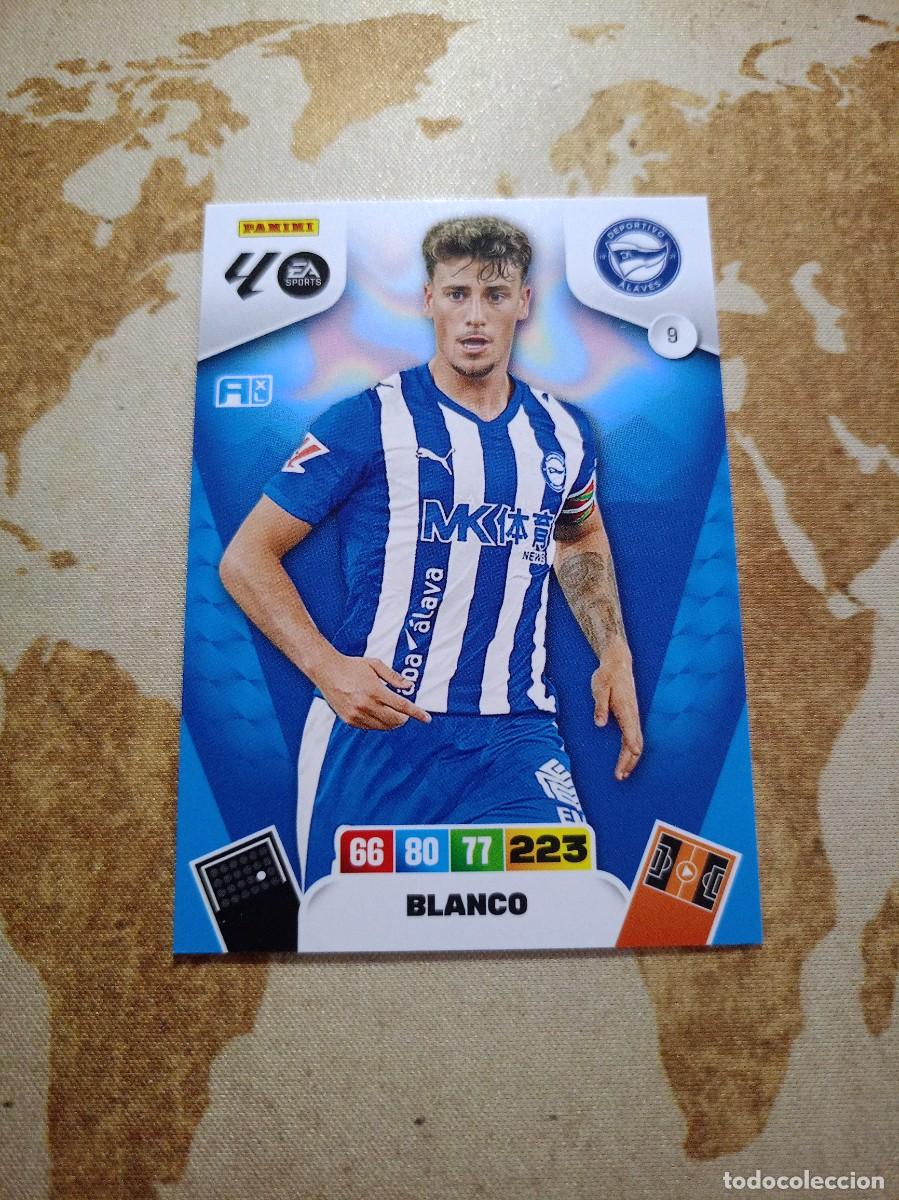 Cromos de f&uacute;tbol: Alav&eacute;s 9 BLANCO Adrenalyn 2025-26
