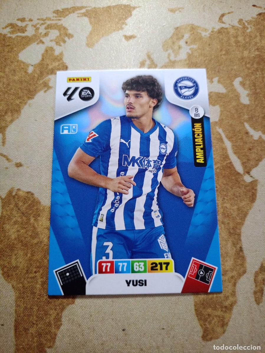 Cromos de f&uacute;tbol: Alav&eacute;s 8 bis YUSI Adrenalyn 2025-26