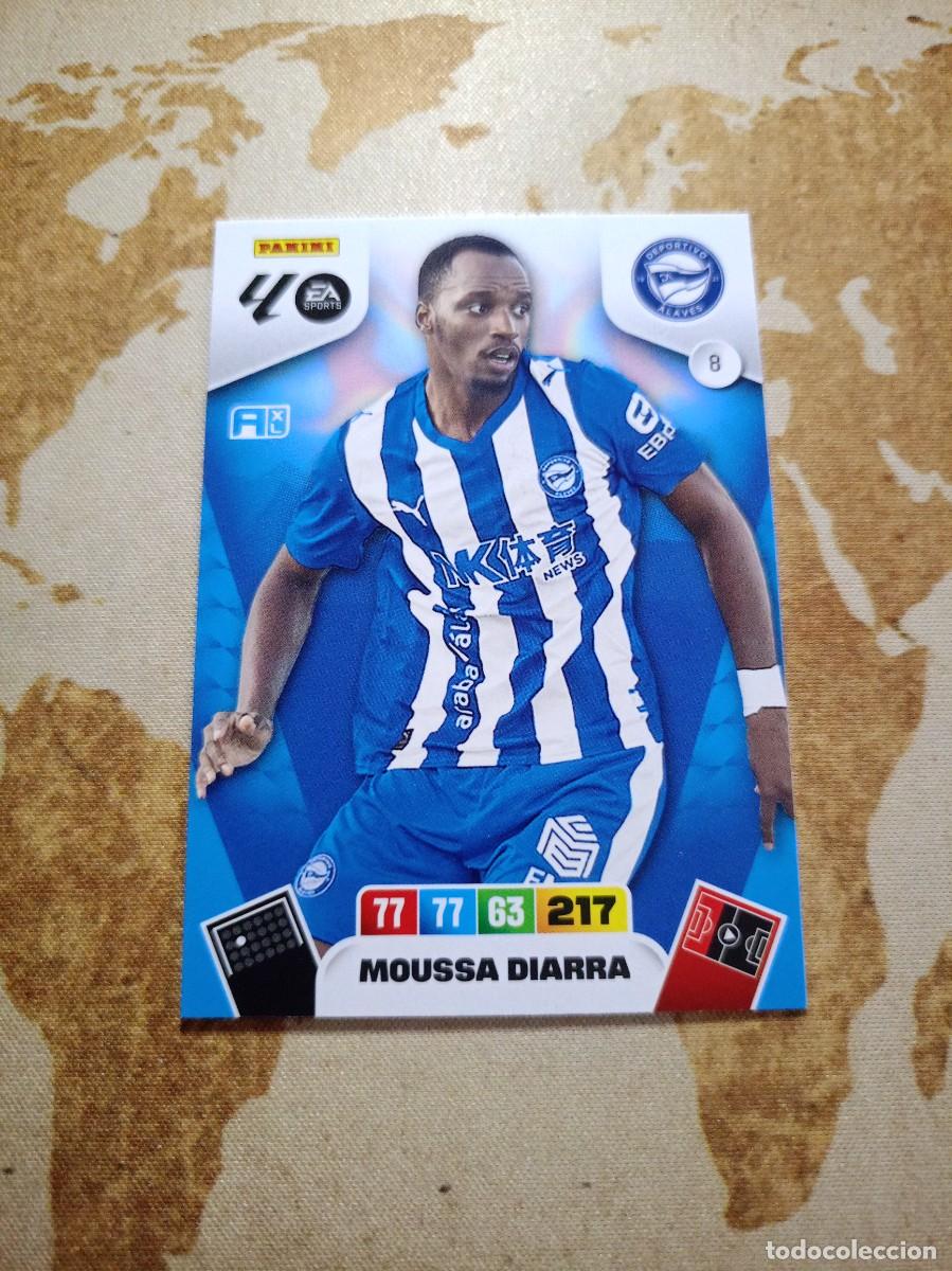 Cromos de f&uacute;tbol: Alav&eacute;s 8 MOUSSA DIARRA Adrenalyn 2025-26