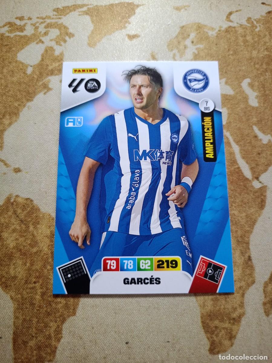 Cromos de f&uacute;tbol: Alav&eacute;s 7 bis GARC&Eacute;S Adrenalyn 2025-26