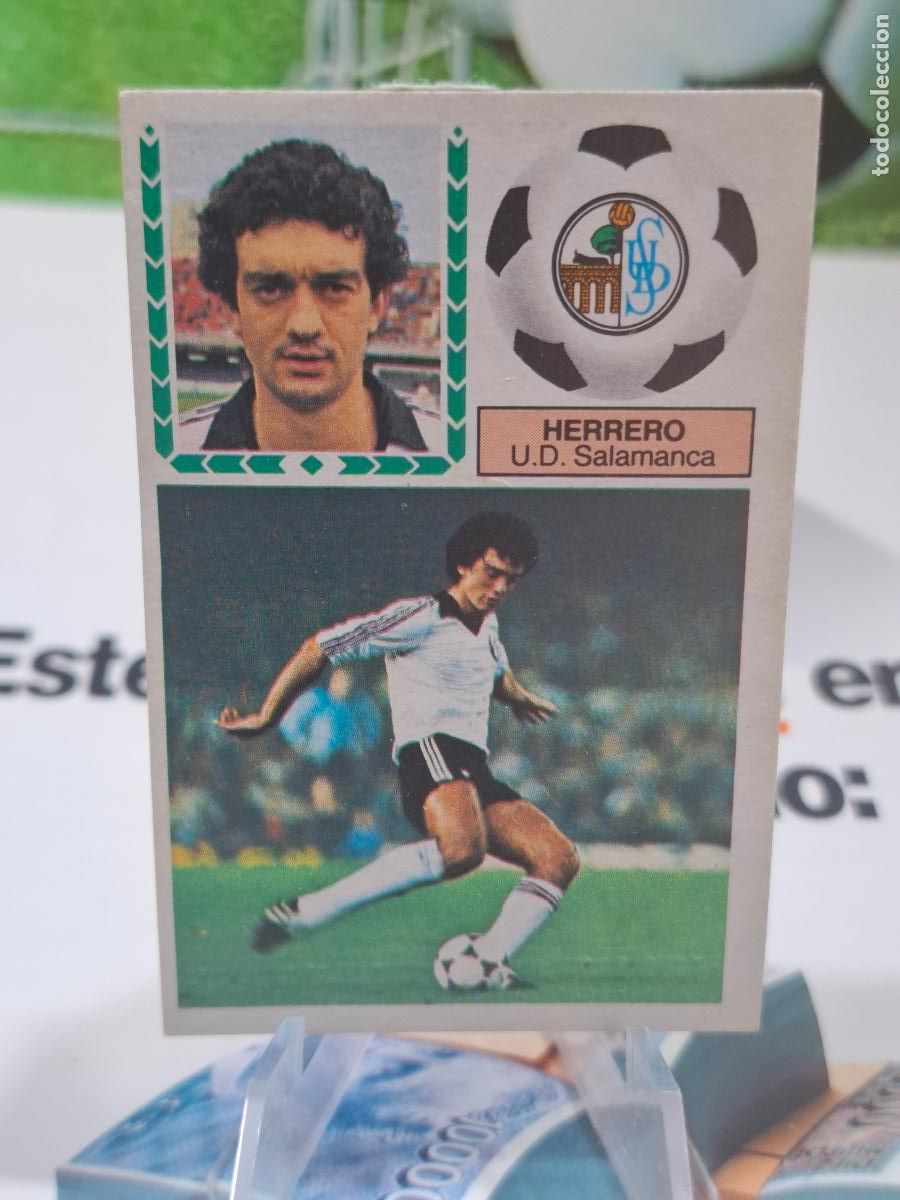 Cromos de f&uacute;tbol: HERRERO SALAMANCA BAJA LIGA 1983 1984 83 84 EDICIONES ESTE DESPEGADO