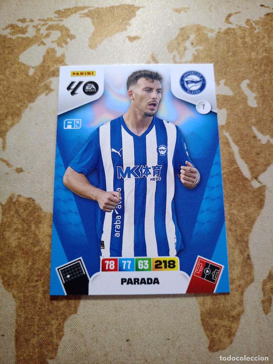 Cromos de f&uacute;tbol: Alav&eacute;s 7 PARADA Adrenalyn 2025-26