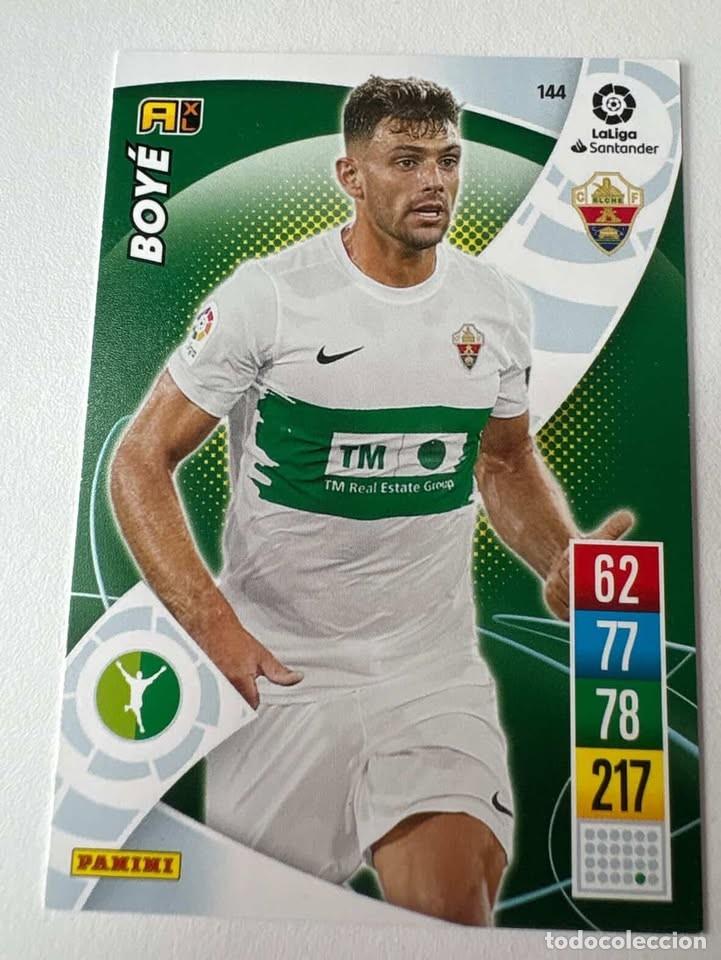 Cromos de f&uacute;tbol: Carta Boy&eacute; Elche 144 Adrenalyn 2021-22