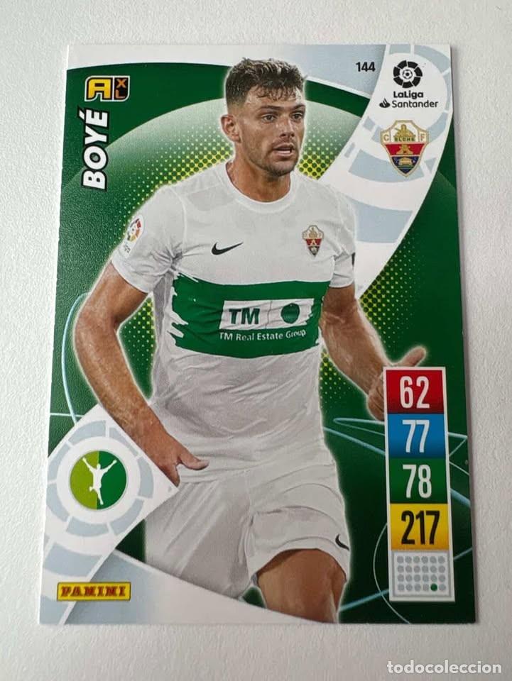 Cromos de f&uacute;tbol: Carta Boy&eacute; Elche 144 Adrenalyn 2021-22