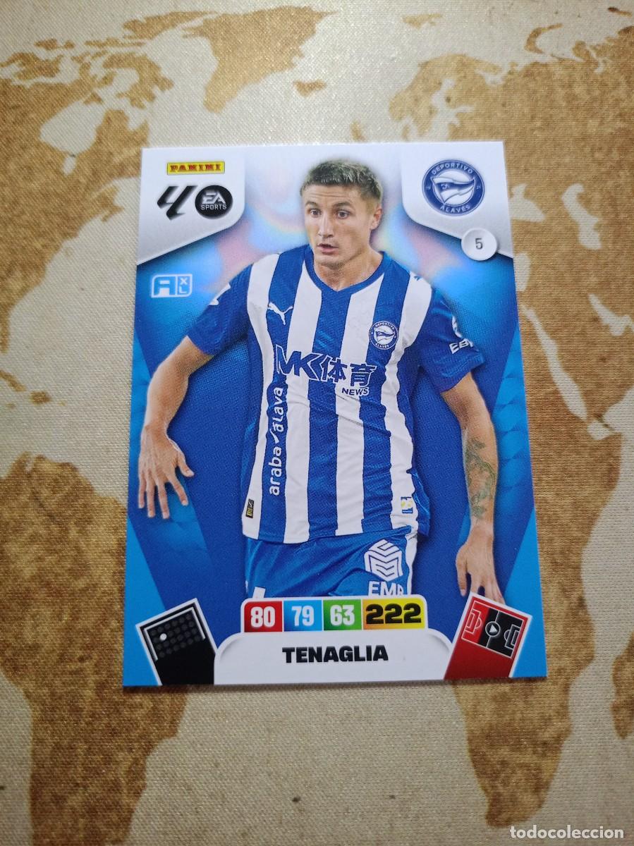 Cromos de f&uacute;tbol: Alav&eacute;s 5 TENAGLIA Adrenalyn 2025-26