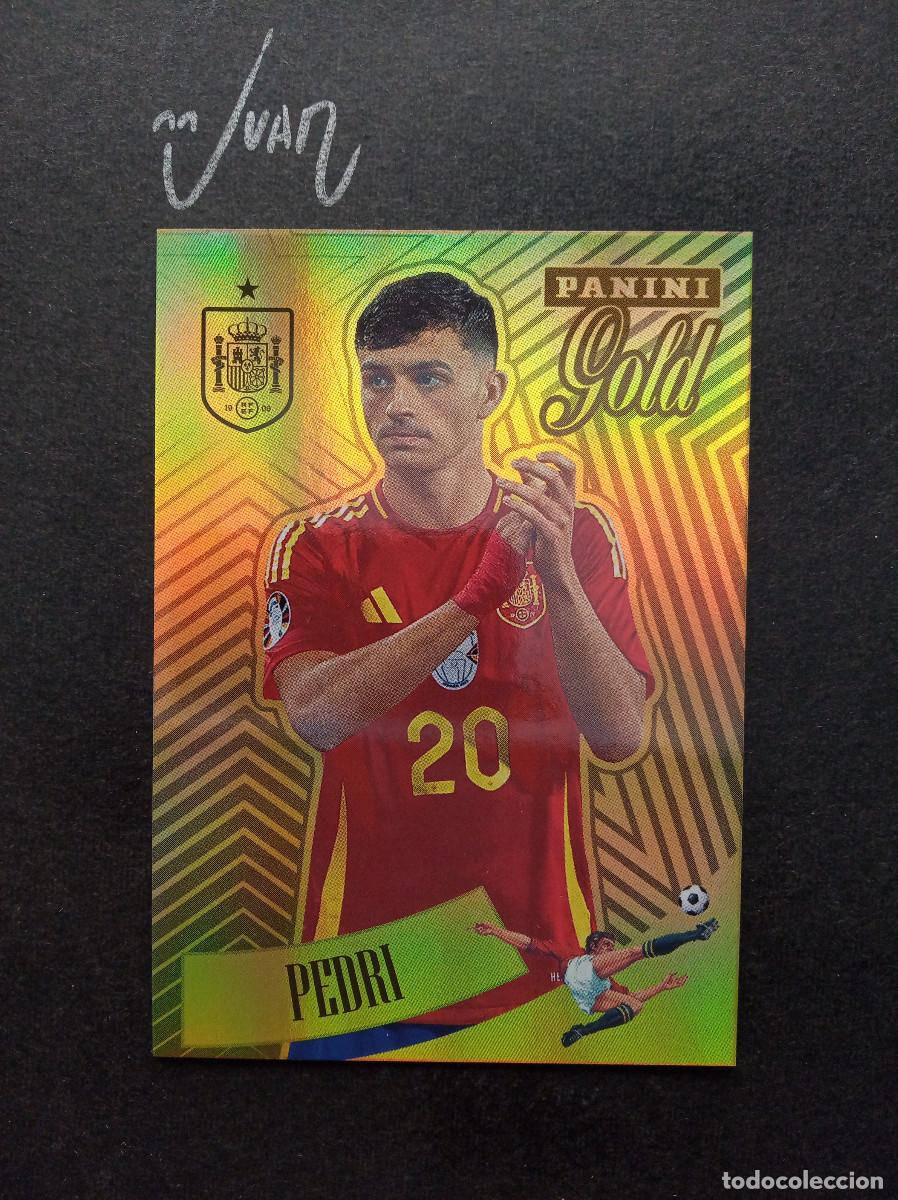 Cromos de f&uacute;tbol: N&ordm; 88 GOLD SUPERNOVA PEDRI FC BARCELONA ⚽ PANINI &reg; TRIBUTO SELECCION ESPA&Ntilde;OLA 2026 MUNDIAL 26 NUEVO