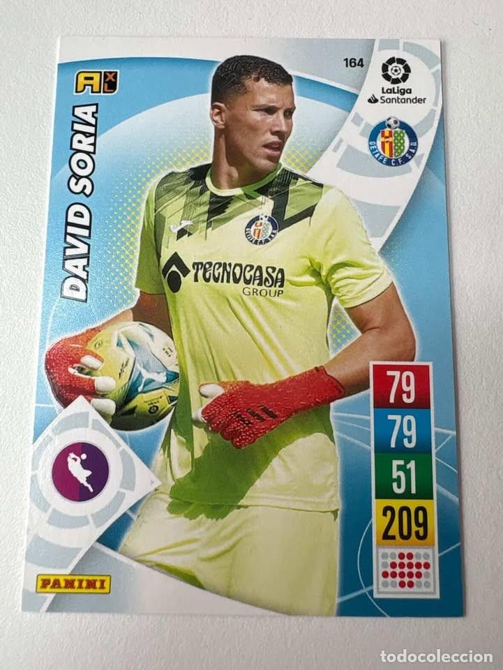 Cromos de f&uacute;tbol: Carta David Soria Getafe 164 Adrenalyn 2021-22
