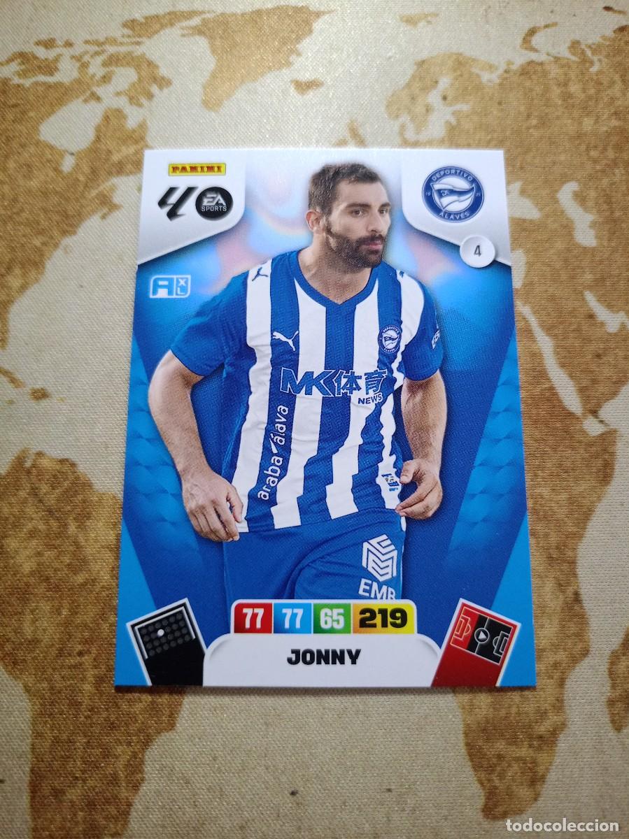 Cromos de f&uacute;tbol: Alav&eacute;s 4 JONNY Adrenalyn 2025-26