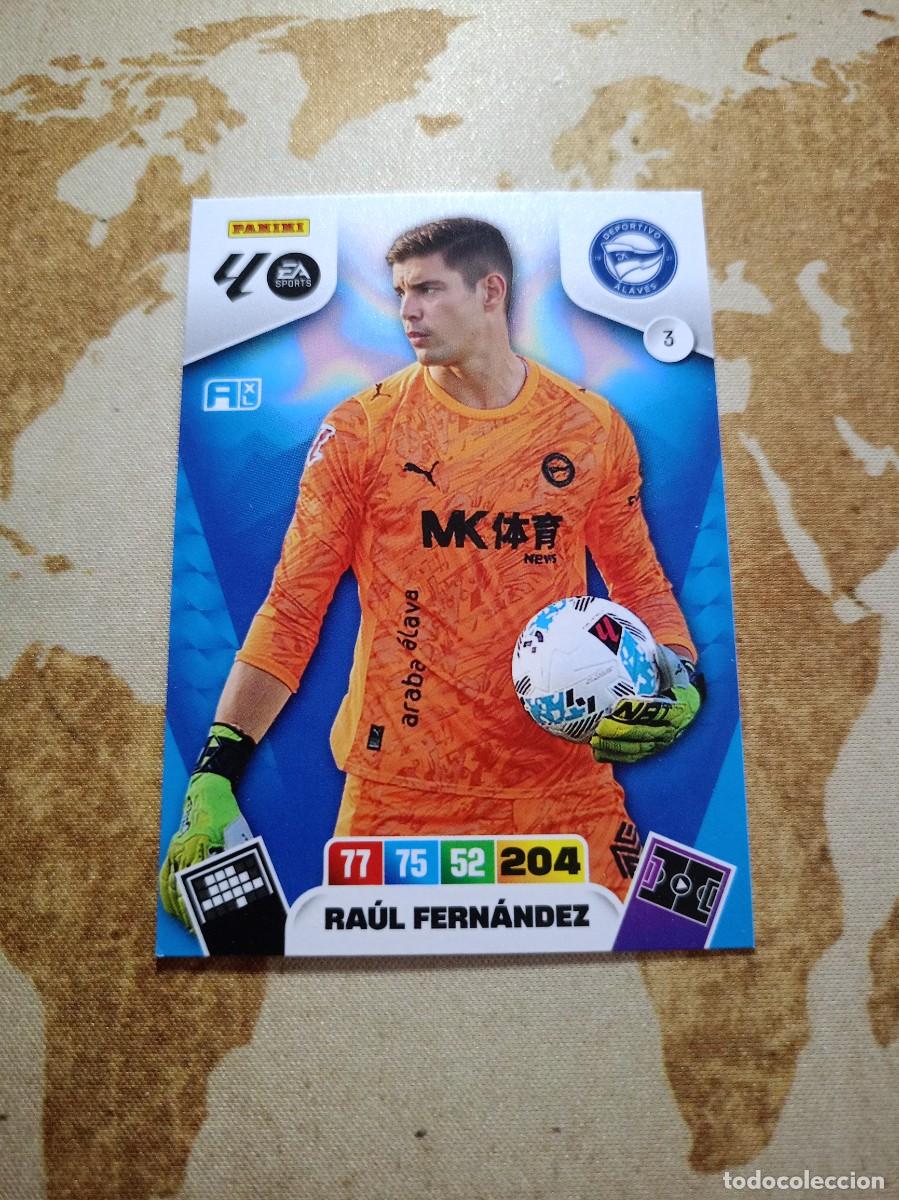 Cromos de f&uacute;tbol: Alav&eacute;s 3 RA&Uacute;L FERN&Aacute;NDEZ Adrenalyn 2025-26