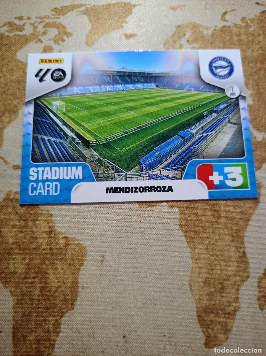 Cromos de f&uacute;tbol: Alav&eacute;s 1 bis ESTADIO MENDIZORROZA Adrenalyn 2025-26