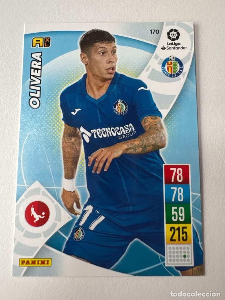 Cromos de f&uacute;tbol: Carta Olivera Getafe 170 Adrenalyn 2021-22