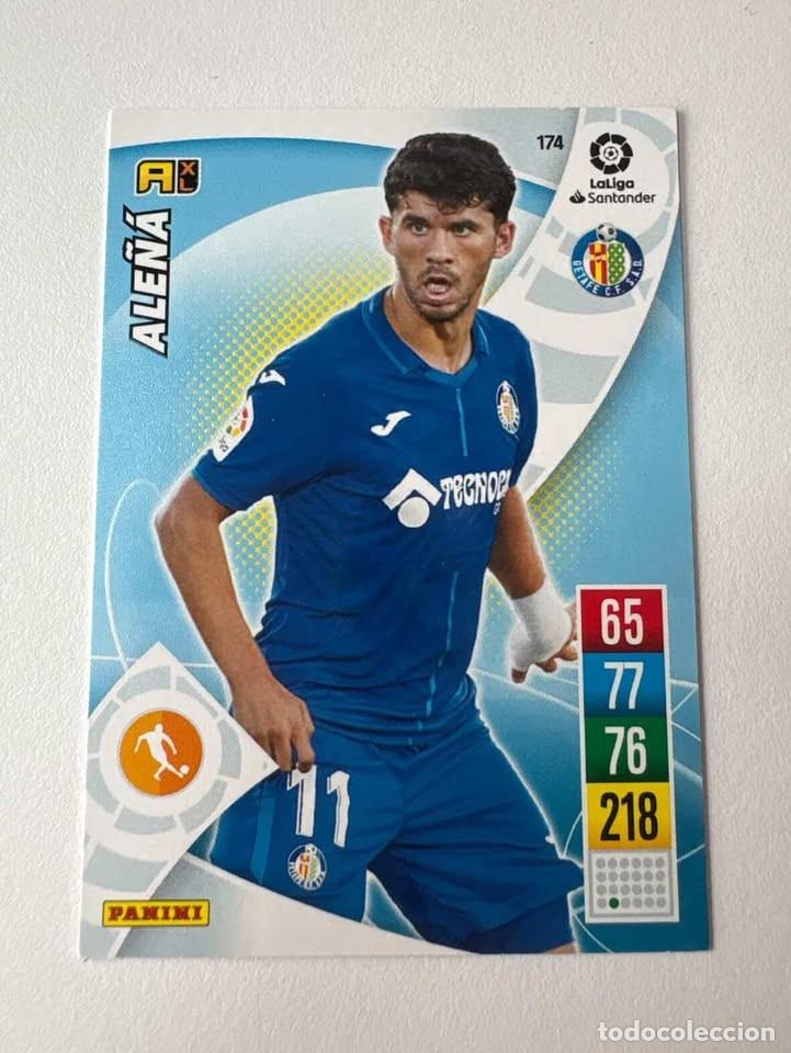 Cromos de f&uacute;tbol: Carta Ale&ntilde;&aacute; Getafe 174 Adrenalyn 2021-22