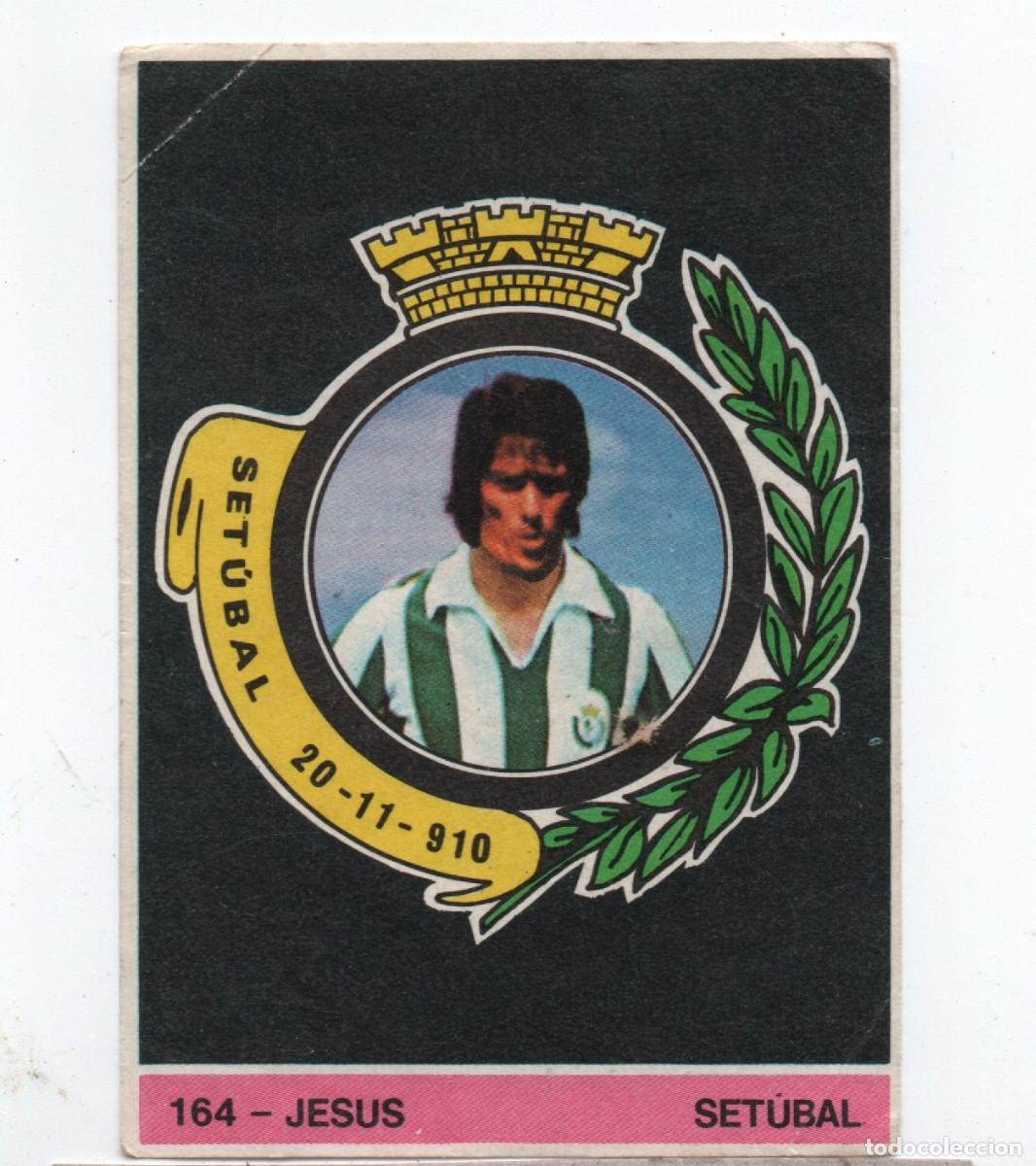 Cromos de f&uacute;tbol: PORTUGAL CROMO ANTIGO #164 JORGE JESUS VIT&Oacute;RIA SET&Uacute;BAL