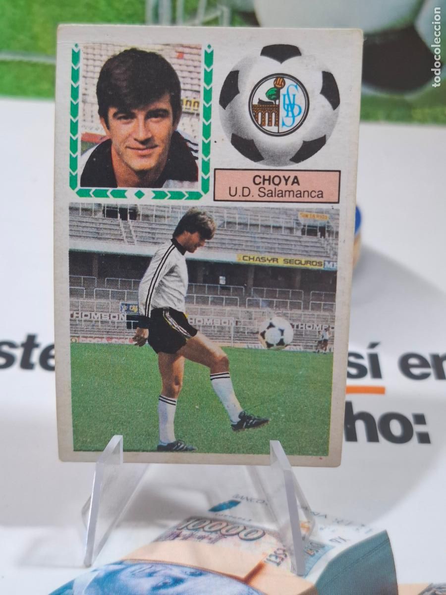 Cromos de Futebol: CHOYA SALAMANCA VERSION COLOCA LIGA 1983 1984 83 84 EDICIONES ESTE DESPEGADO