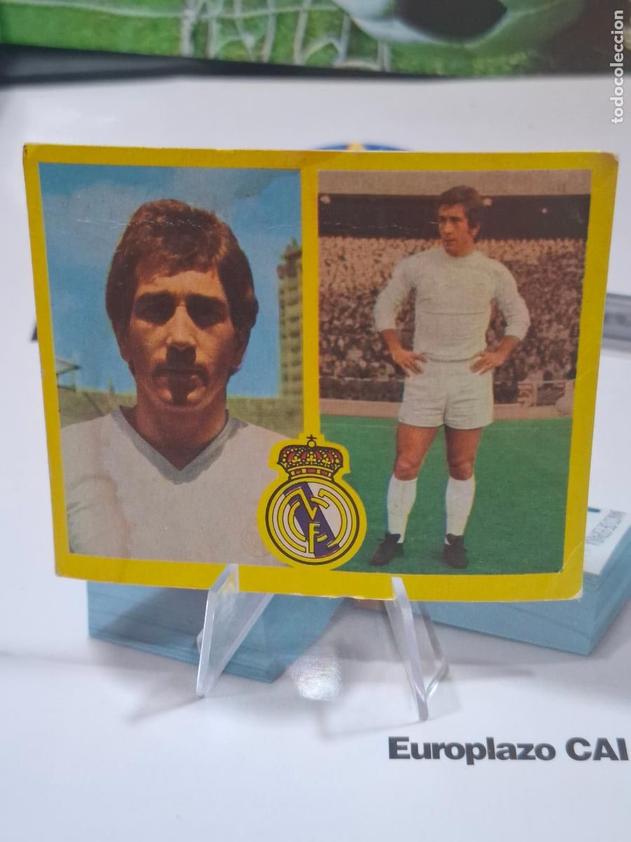 Cromos de Futebol: VELAZQUEZ REAL MADRID LIGA 1972 1973 72 73 EDICIONES ESTE DESPEGADO