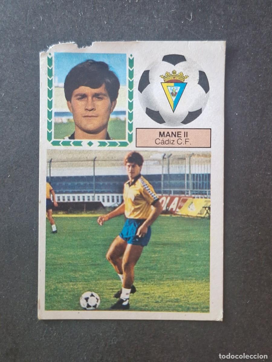 Cromos de f&uacute;tbol: L5 MANE II CADIZ C. F. COLOCA LIGA ESTE 1983 1984 83 84 DESPEGADO RECUPERADO