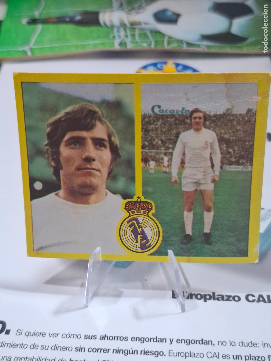 Football Stickers: VERDUGO REAL MADRID LIGA 1972 1973 72 73 EDICIONES ESTE DESPEGADO