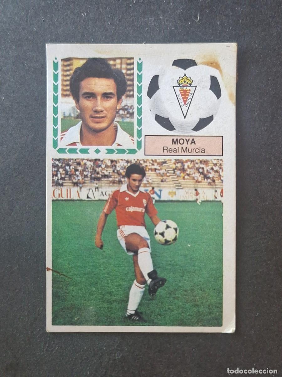 Cromos de f&uacute;tbol: L5 MOYA REAL MURCIA C. F. COLOCA LIGA ESTE 1983 1984 83 84 DESPEGADO RECUPERADO