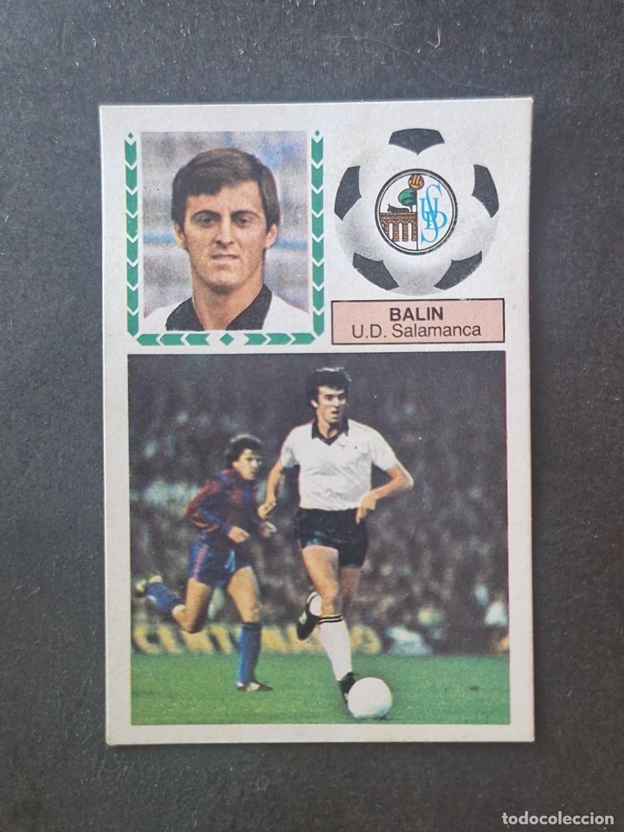 Fu&szlig;ball-Sticker: L5 BALIN U. D. SALAMANCA COLOCA LIGA ESTE 1983 1984 83 84 DESPEGADO RECUPERADO