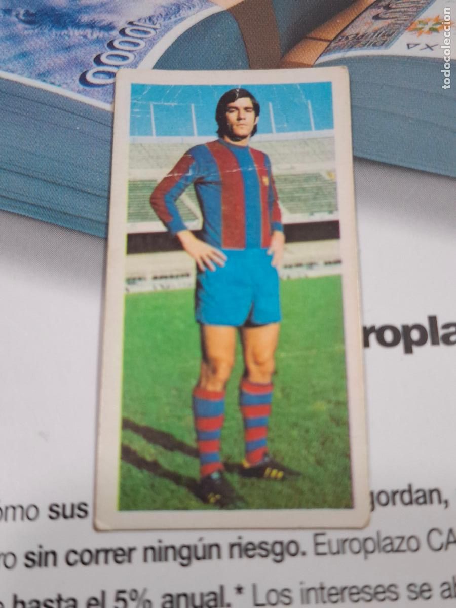 Cromos de f&uacute;tbol: TOME F C BARCELONA COLOCA 1975 1976 EDICIONES ESTE LIGA 75 76 DESPEGADO